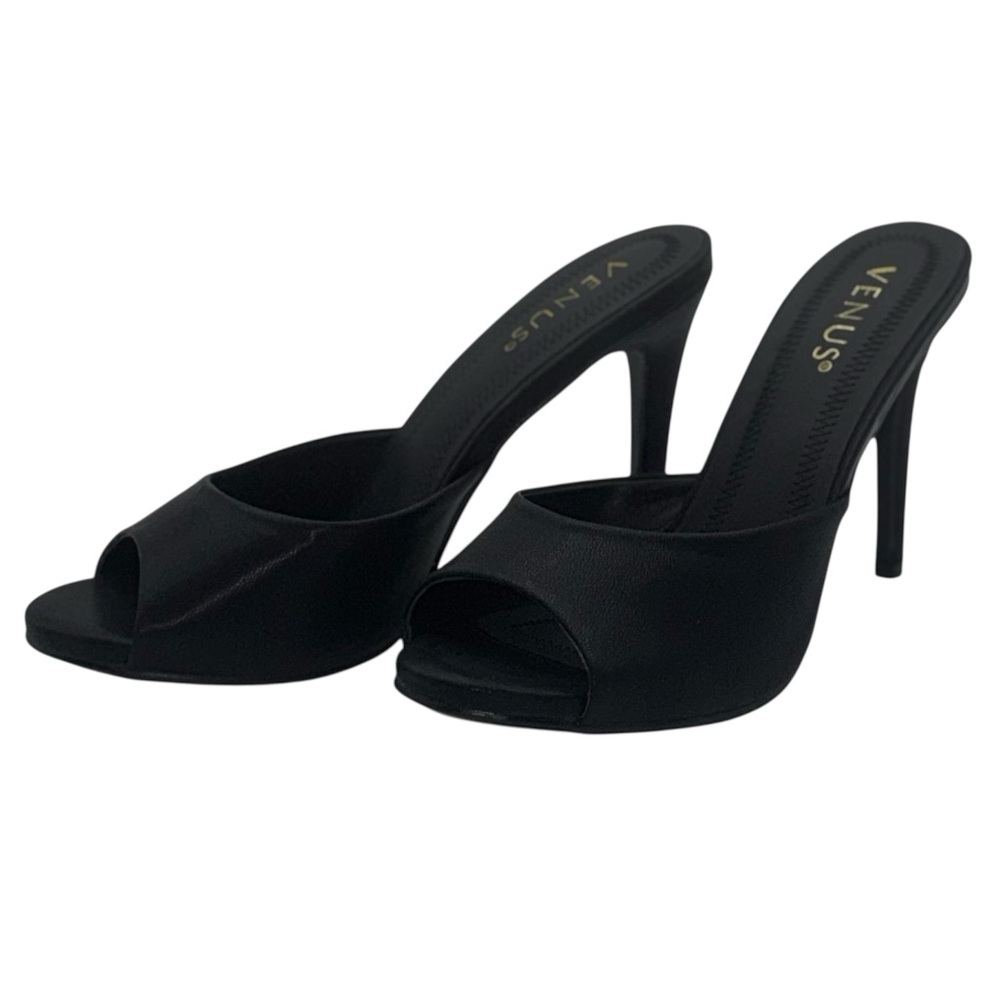 VENUS Black Heels Elegant and Sophisticated